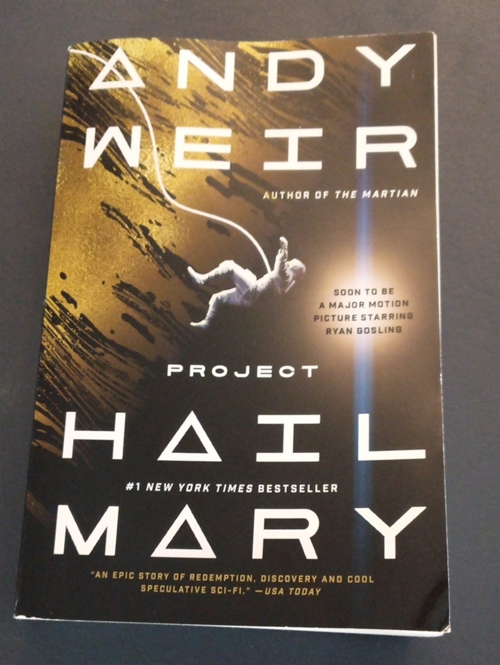 Andy Weir Project Hail Mary Book